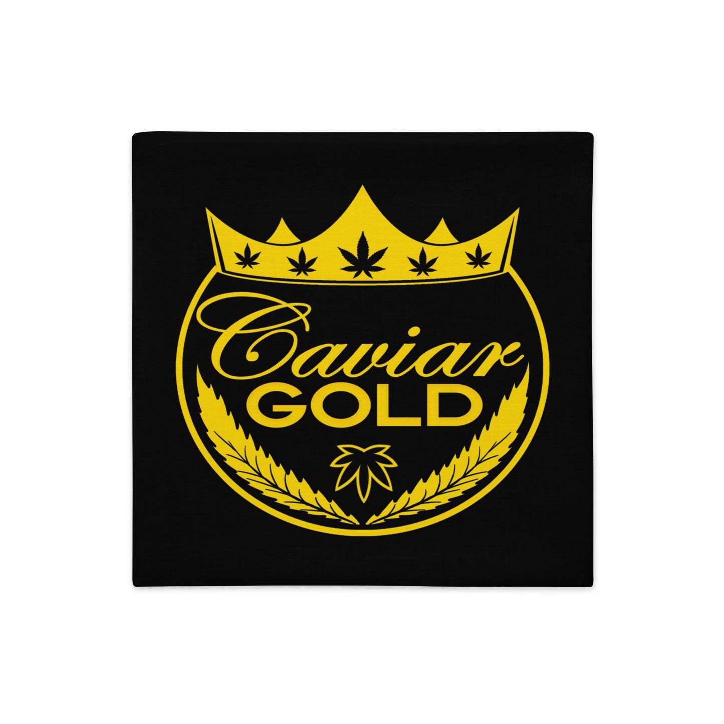 Caviar Gold Logo Pillow Case