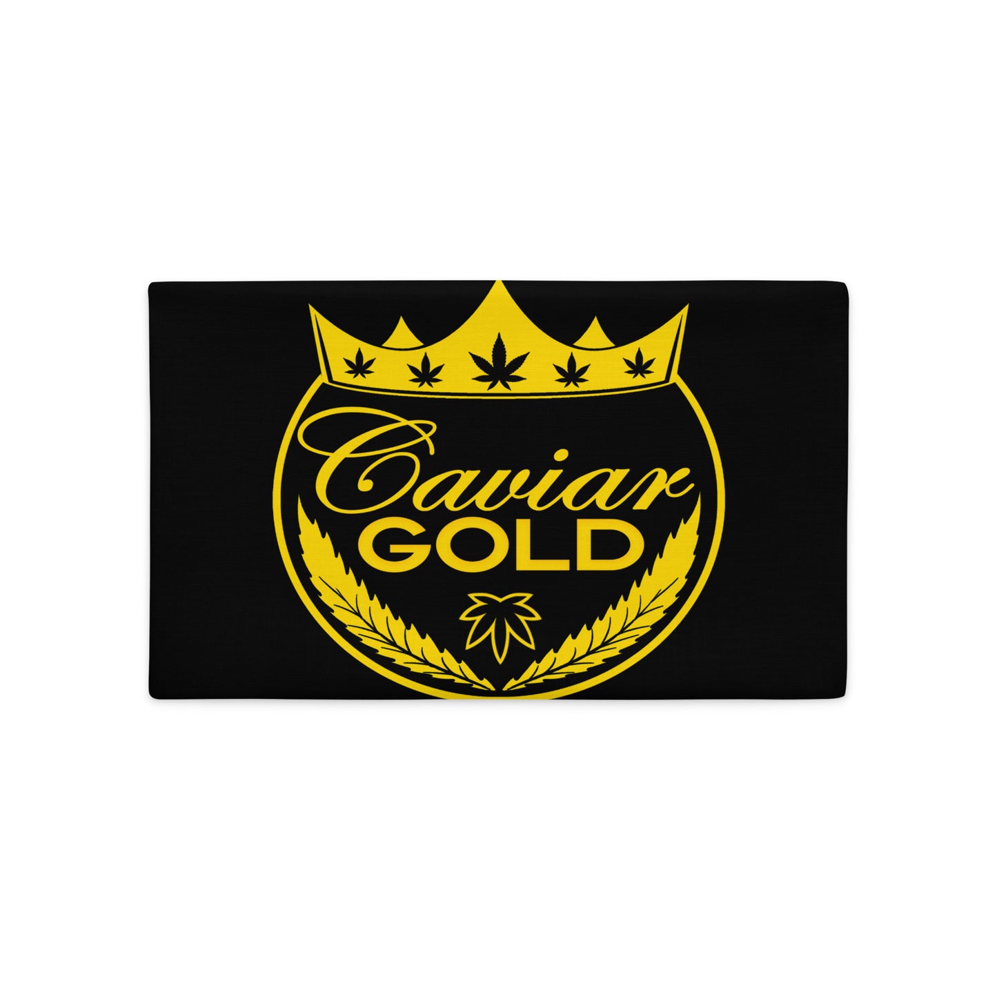 Caviar Gold Logo Pillow Case