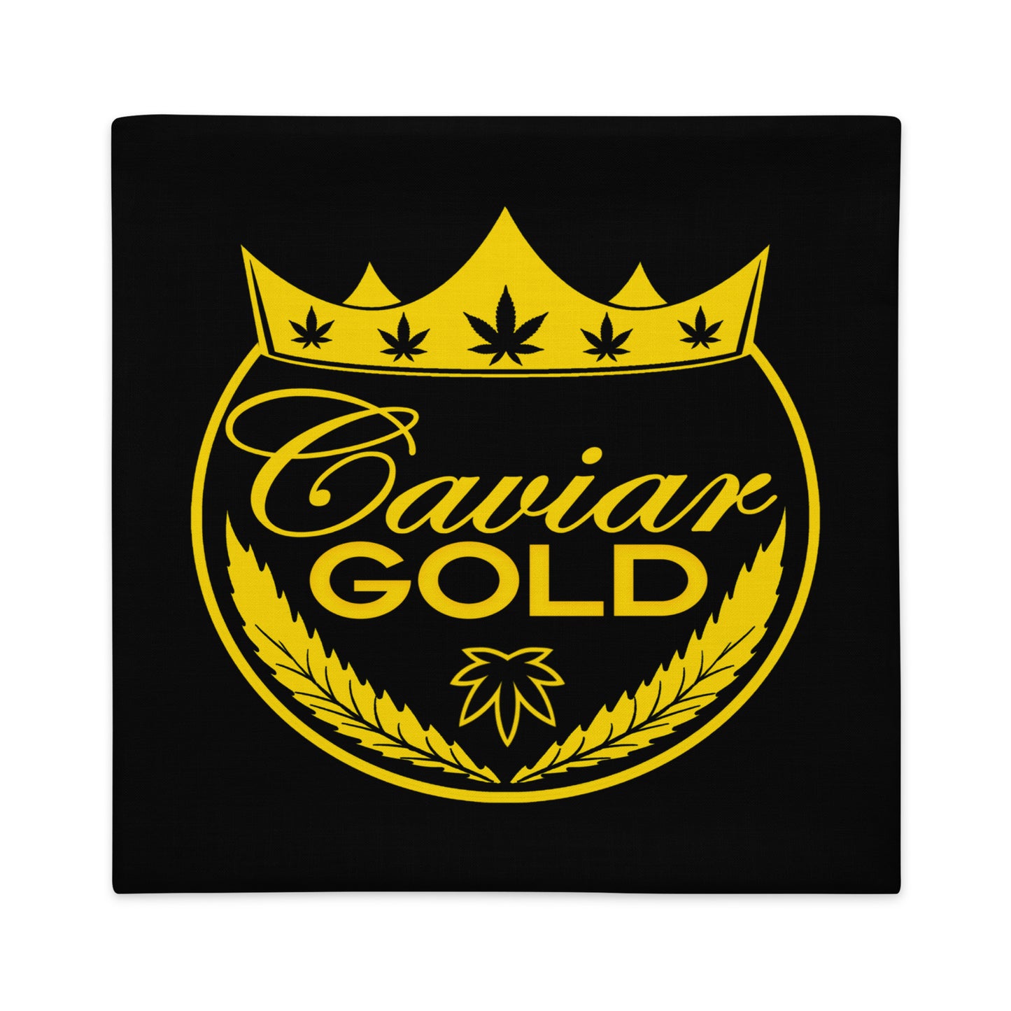 Caviar Gold Logo Pillow Case