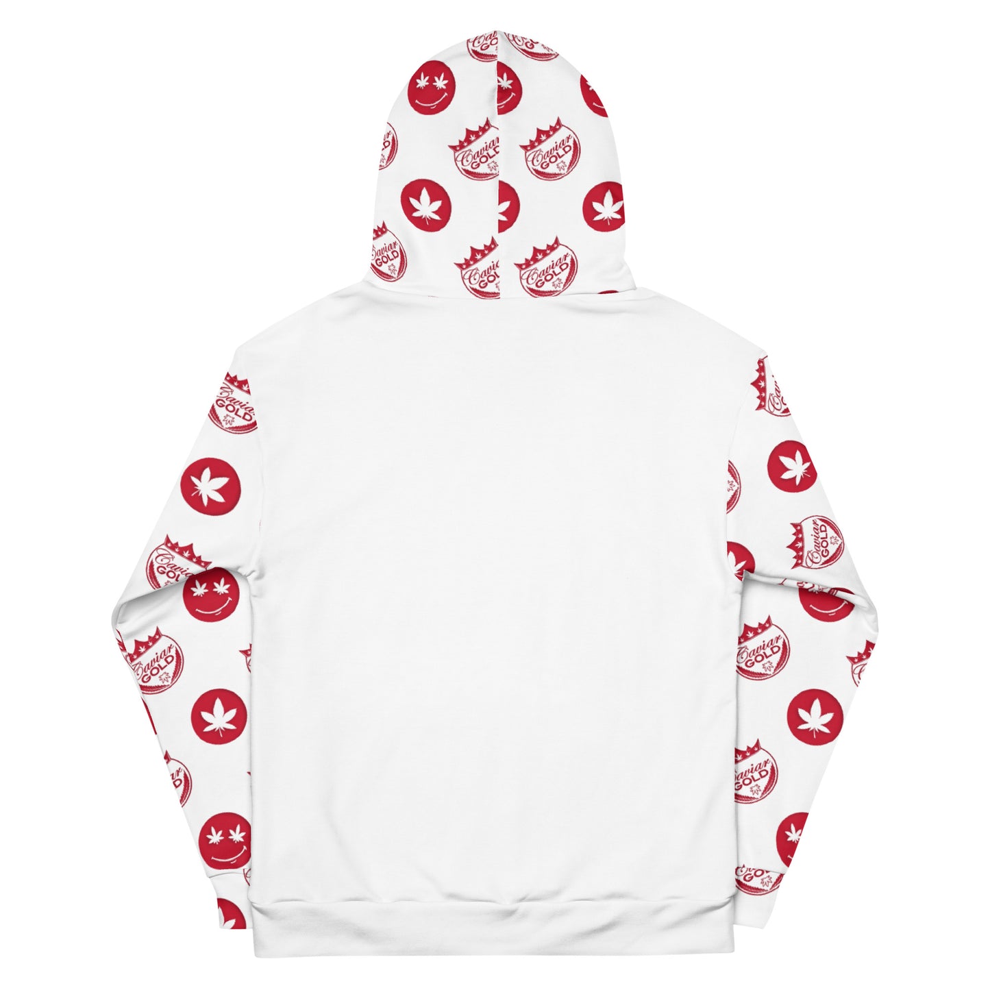 Caviar Gold White/Red Hoodie