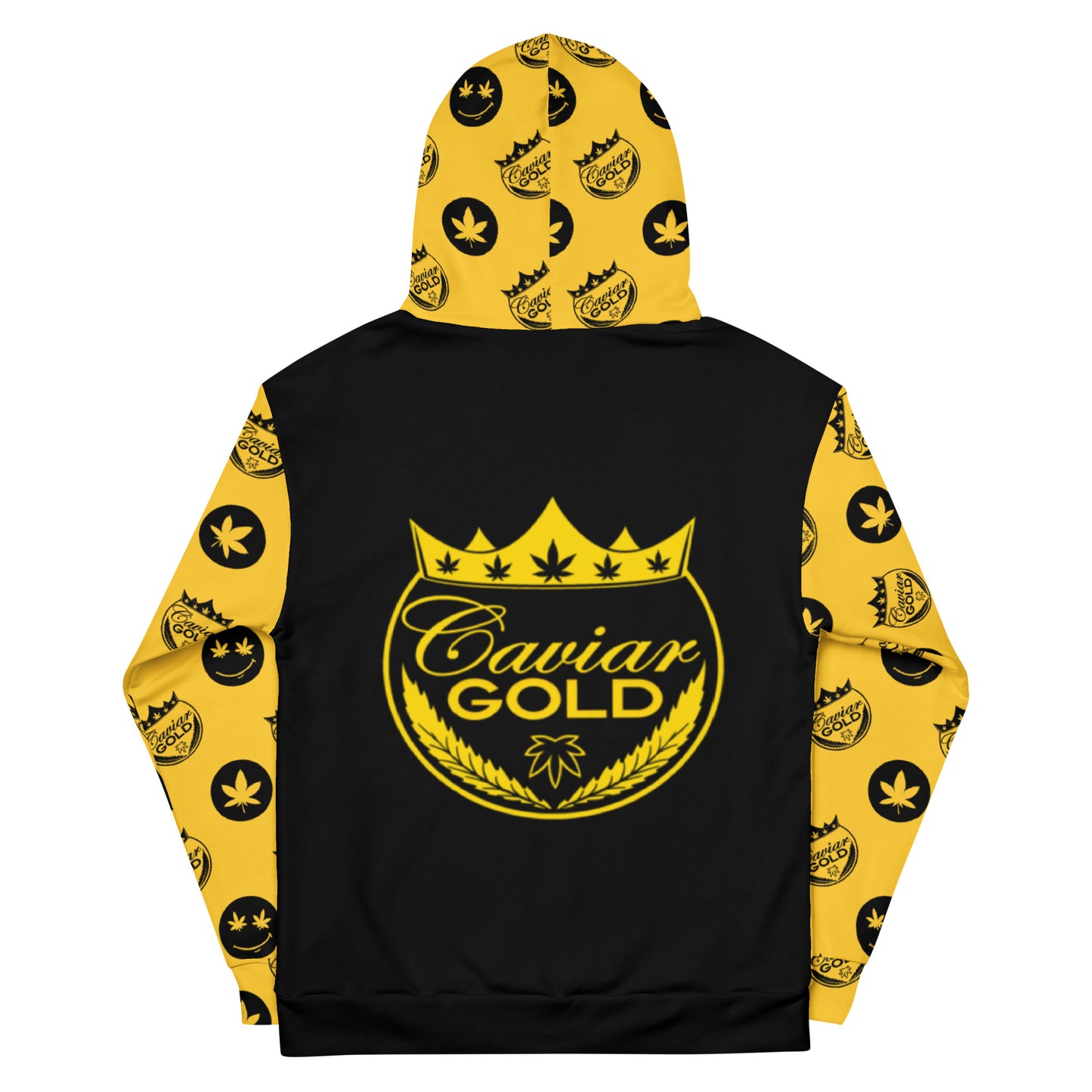 All I Smoke is Super Weed Black/Yellow Hoodie