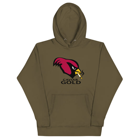 Arizona Caviar Gold Football Hoodie