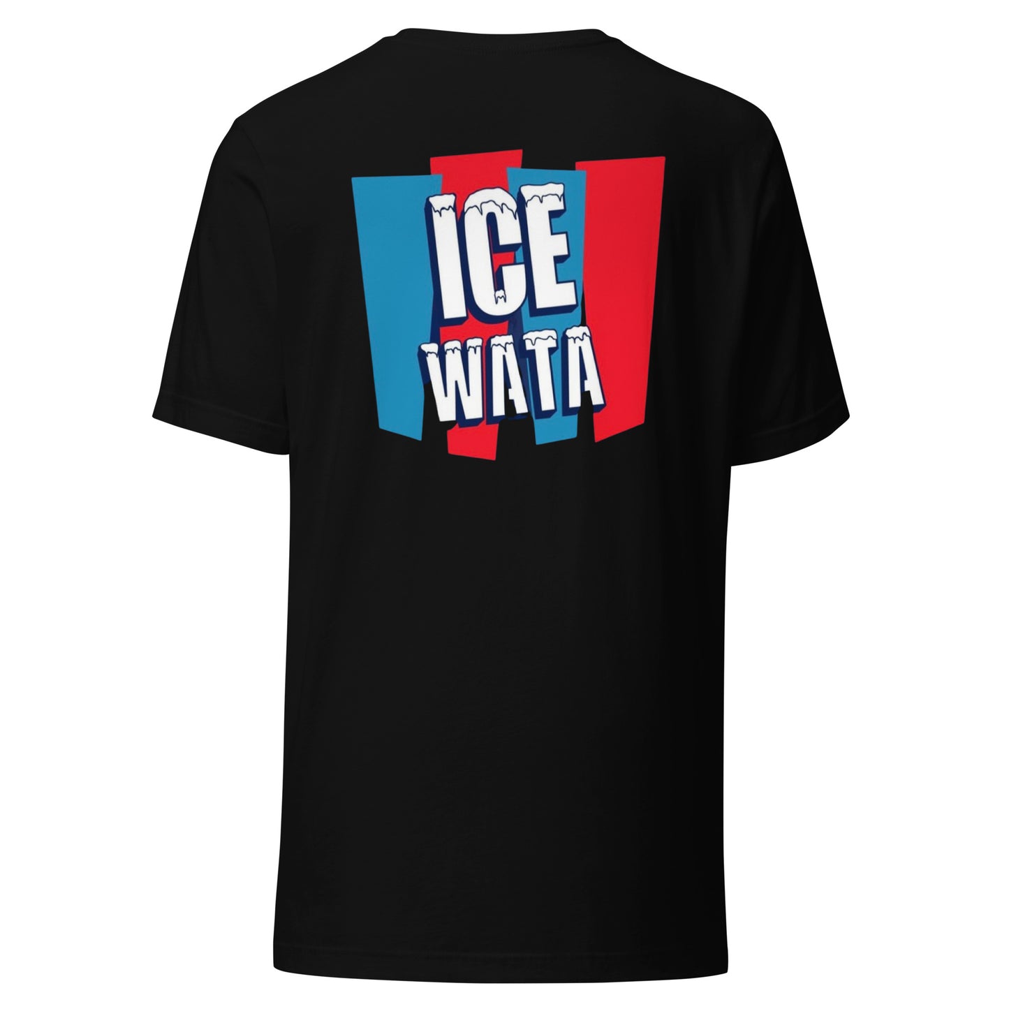 Ice Wata Logo on back t-shirt