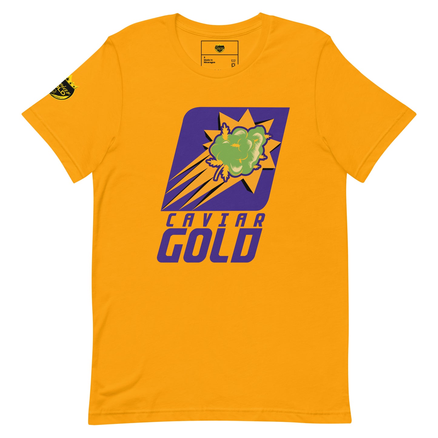 PHX Caviar Gold Basketball Shirt