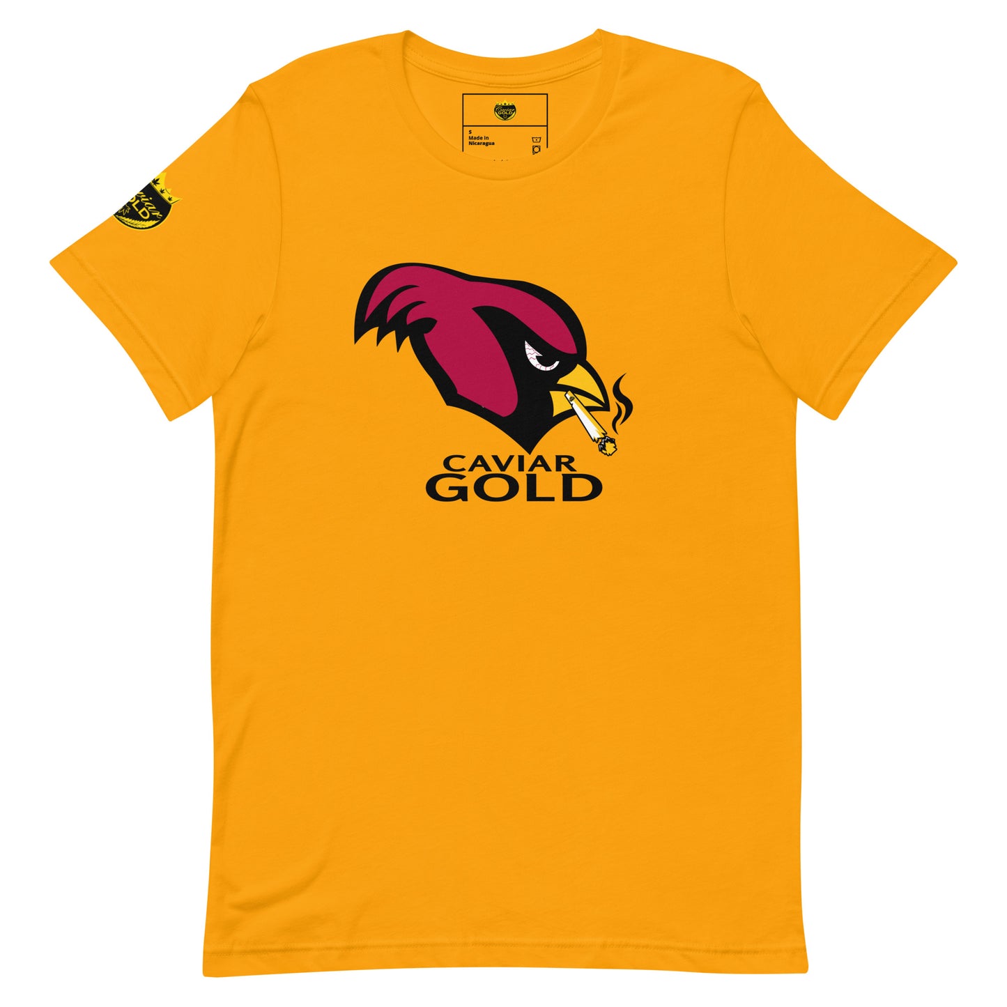 Arizona Caviar Gold Football Shirt