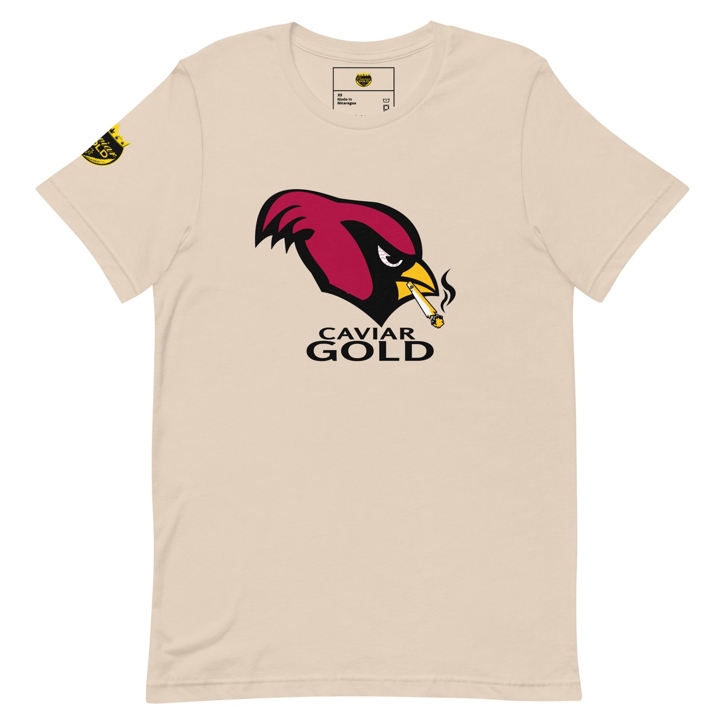 Arizona Caviar Gold Football Shirt