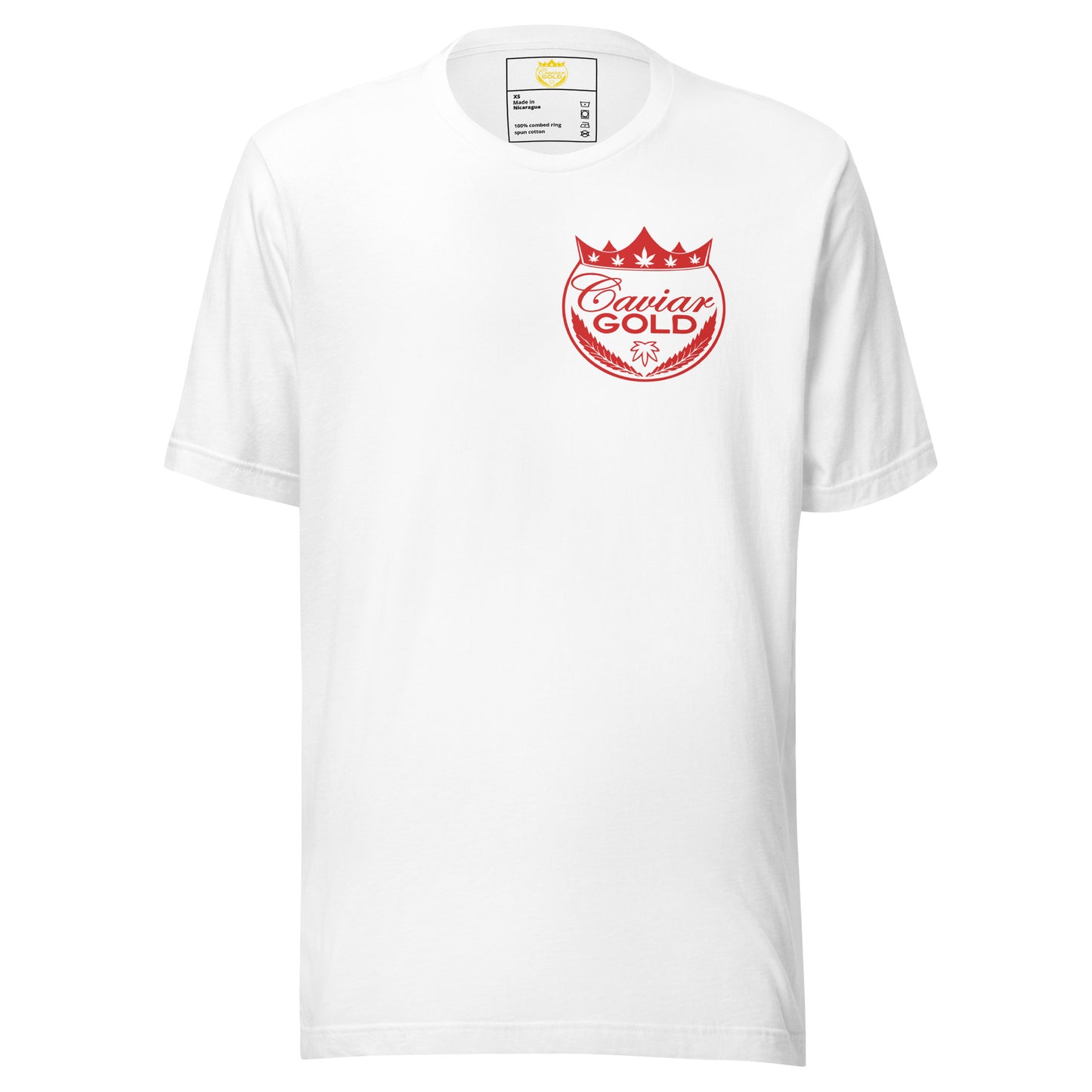 Ice Wata Logo on back t-shirt