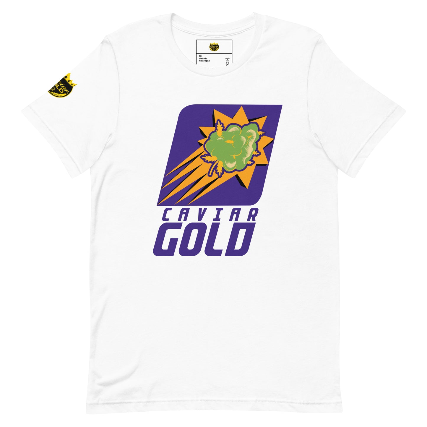 PHX Caviar Gold Basketball Shirt